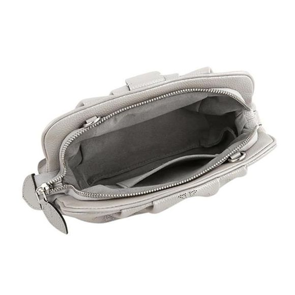 Louis Vuitton Shoulder Bag Gray Perforation Mahina Leather Trimming - Picture 5 of 9